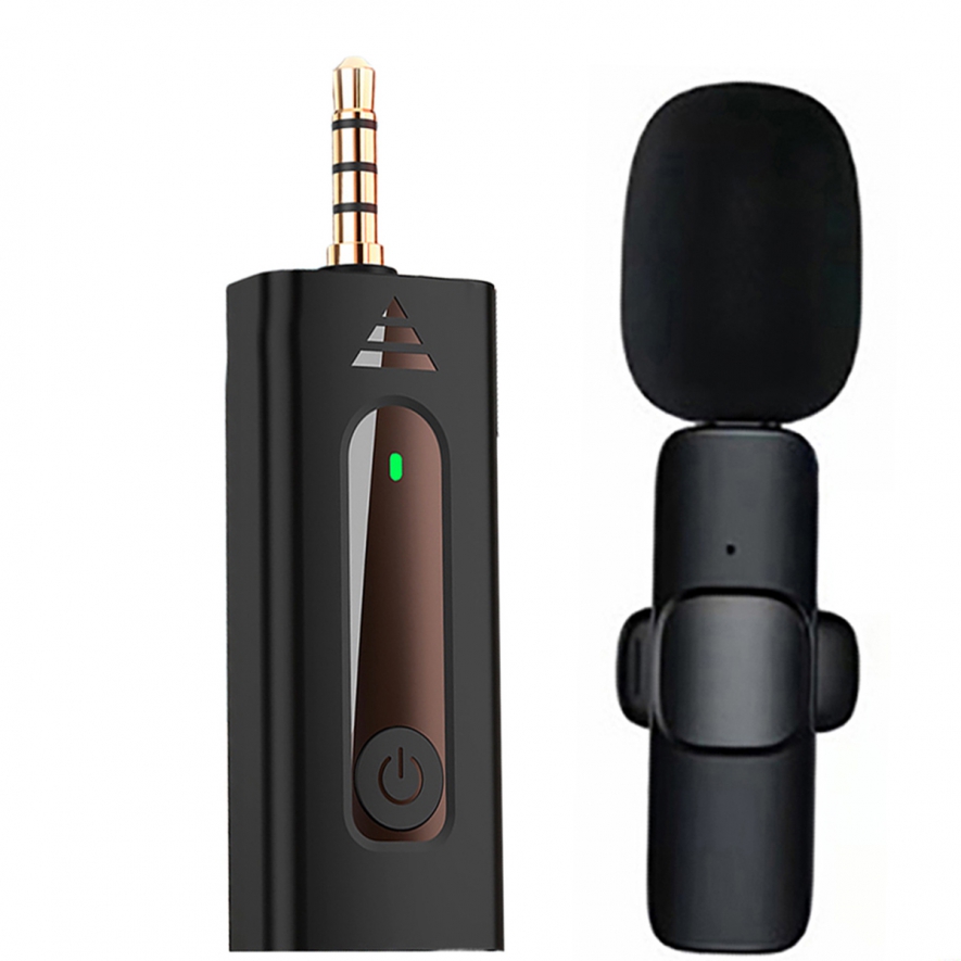 K9i Wireless Microphone with Lightning Device Adapter - Black
