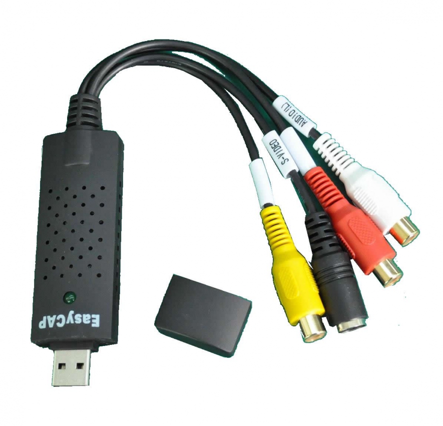 EasyCAP USB DVR Audio Video Capture Adapter Single Channel, LankaGadgetsHome, +94 778 39 39 25
